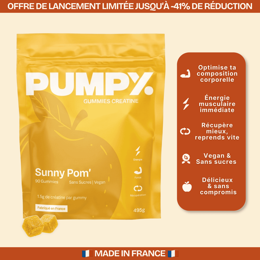 Pumpy Creatine Gummies - Sunny Pom'